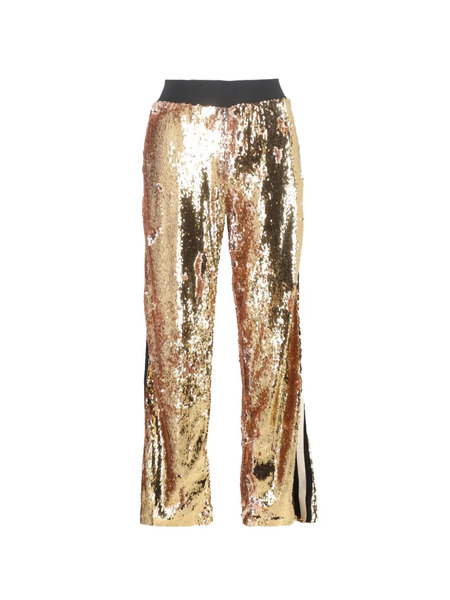  032c Serena Sequin Elasticated Trousers - Gold 