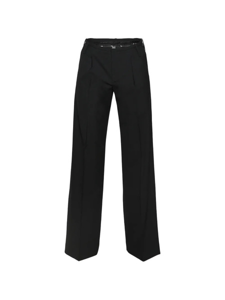  032c Straight Leg Suit Trousers - Black 