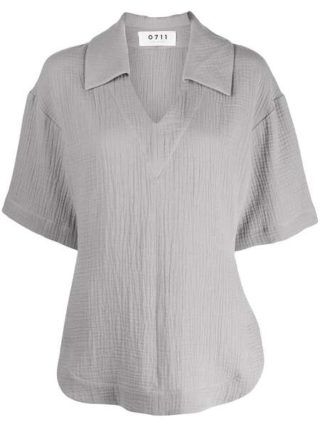  0711 Koi No Yokan Polo Top - Grey 