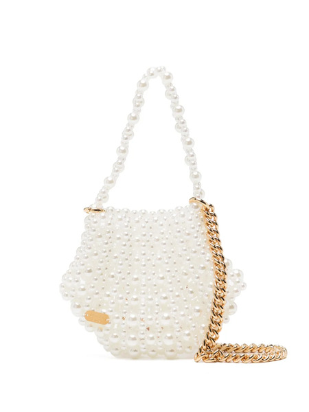  0711 Mini Arielle Shoulder Bag - White 