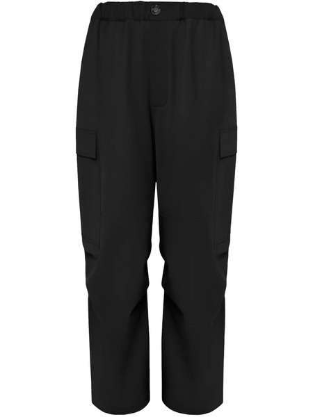  0711 Straight-leg Cargo Trousers - Black 