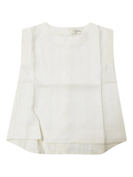  1 + In The Family Linen/flax Shirt - Neutrals 