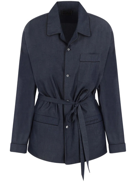  10 Corso Como Chambray Pyjama Shirt - Blue 
