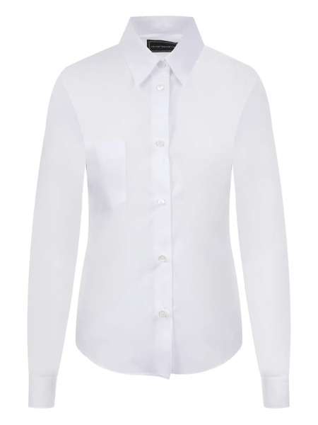  10 Corso Como Classic-collar Poplin Shirt - White 