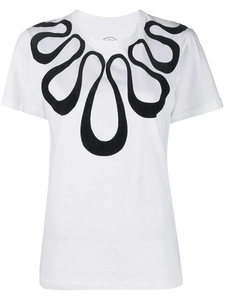  10 Corso Como Eden Necklace Print T-shirt - White 