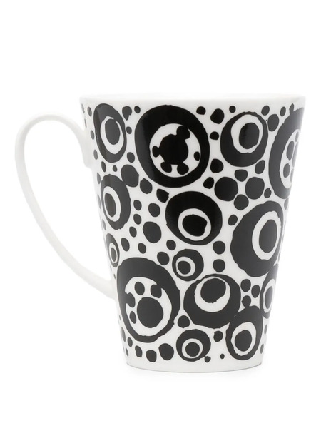  10 Corso Como Printed Porcelain Mug - Black 