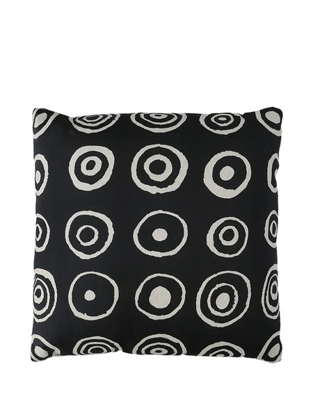  10 Corso Como Signature Circles Jacquard Pillow - Black 