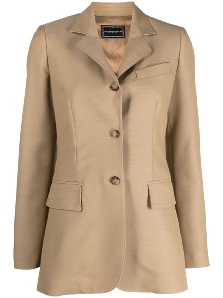  10 Corso Como Single-breasted Notched Blazer - Neutrals 