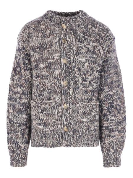 10 Corso Como X Federico Curradi Button-fastening Cardigan - Grey 