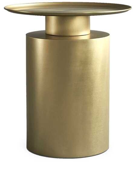  101 Copenhagen Brass Tall Pillar Table - Gold 