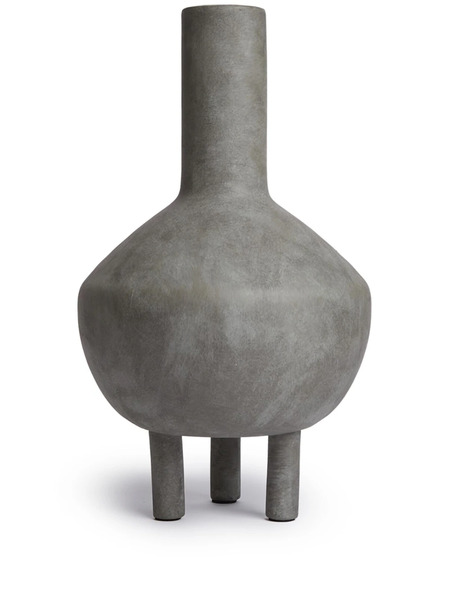 101 Copenhagen Duck Textured-finish Vase (35cm) - Grey 