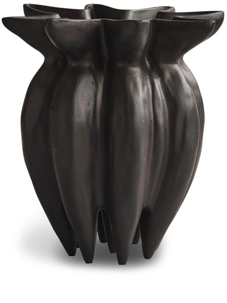  101 Copenhagen Lotus Ceramic Vase (35cm X 32cm) - Brown 
