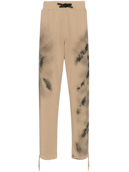  1017 Alyx 9sm Abstract Printed Track Pants - Brown 