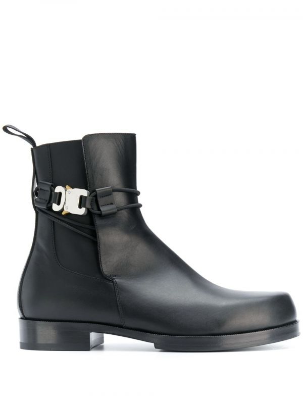  1017 Alyx 9sm Buckle-strap Ankle Boots - Black 