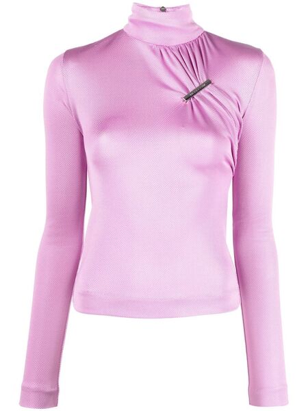  1017 Alyx 9sm Gathered Clip-design Top - Purple 