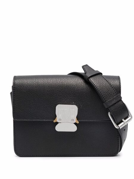  1017 Alyx 9sm Grained Leather Belt Bag - Black 