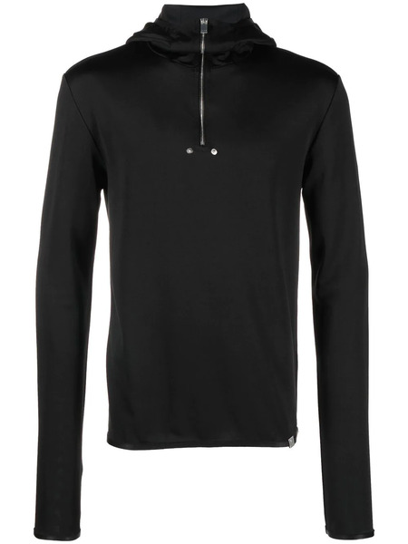  1017 Alyx 9sm Half-zip Long-sleeved Sweatshirt - Black 