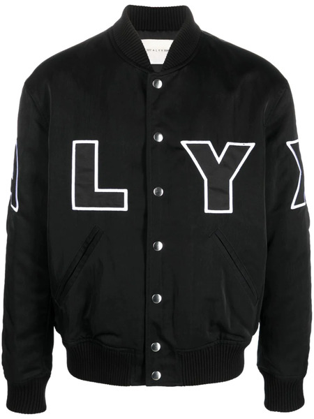  1017 Alyx 9sm Logo-patch Bomber Jacket - Black 