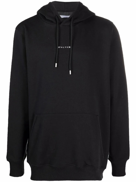  1017 Alyx 9sm Logo-print Pullover Hoodie - Black 