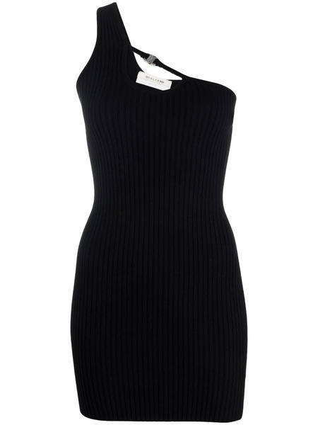  1017 Alyx 9sm Ribbed-knit Minidress - Black 