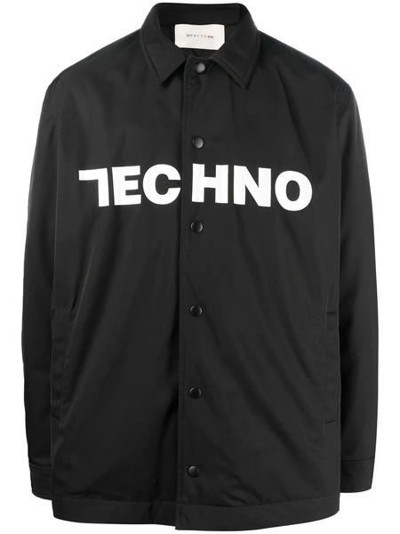  1017 Alyx 9sm 'techno' Shirt Jacket - Black 
