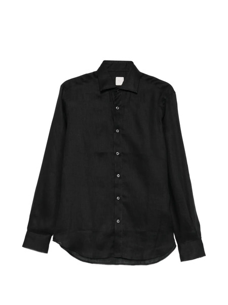  120% Lino Buttoned Shirt - Black 