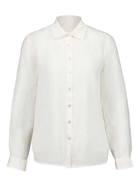  120% Lino Linen Shirt - White 