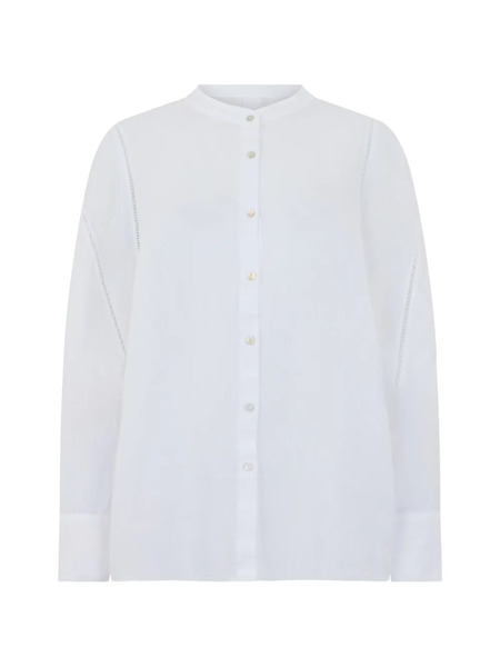  120% Lino Linen Shirt - White 