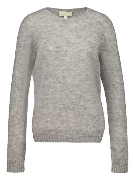  120% Lino Long-sleeve Maglia Sweater - Grey 
