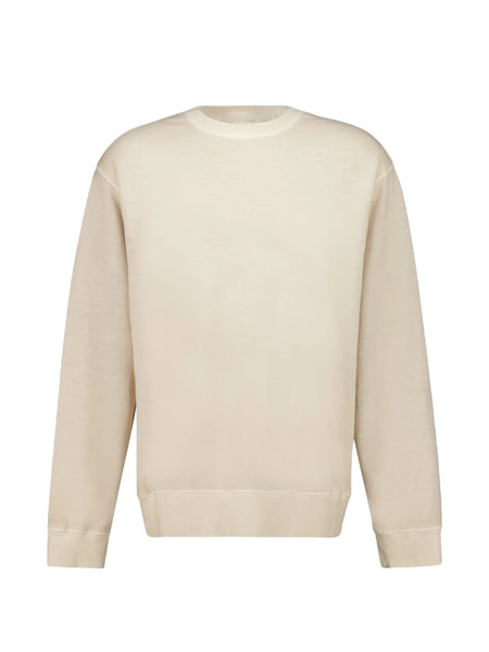  120% Lino Safari Long-sleeve Sweater - Neutrals 