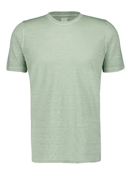  120% Lino Textured T-shirt - Green 