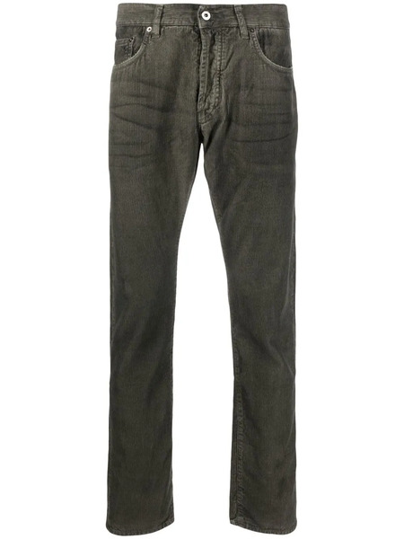  14bros Logo-patch Straight-leg Jeans - Green 