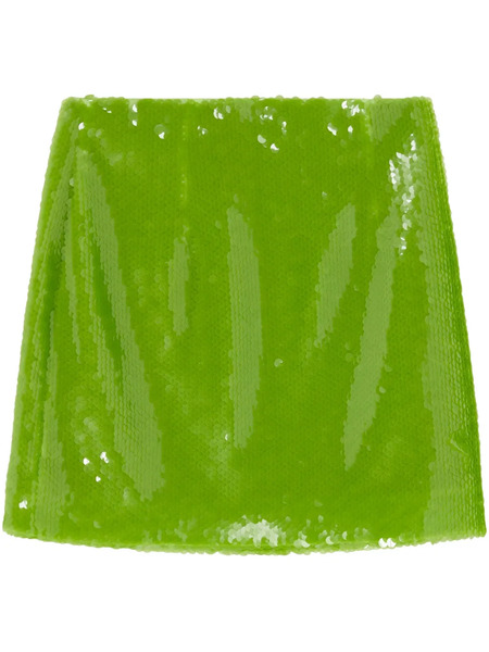  16arlington Este Sequin-design Mini Skirt - Green 