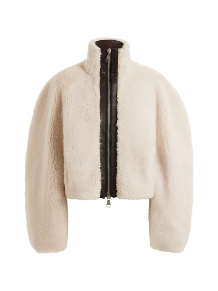  16arlington Nofre Shearling Zip Jacket - Neutrals 