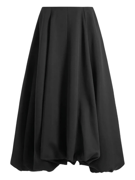  16arlington Ortu Flared Midi Skirt - Black 