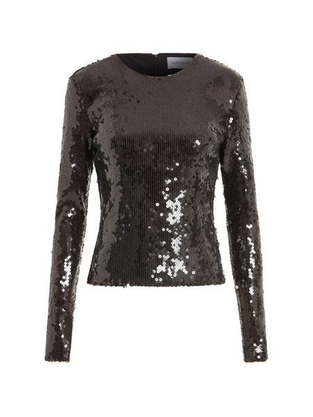  16arlington Tanith Sequin Long-sleeved Top - Black 