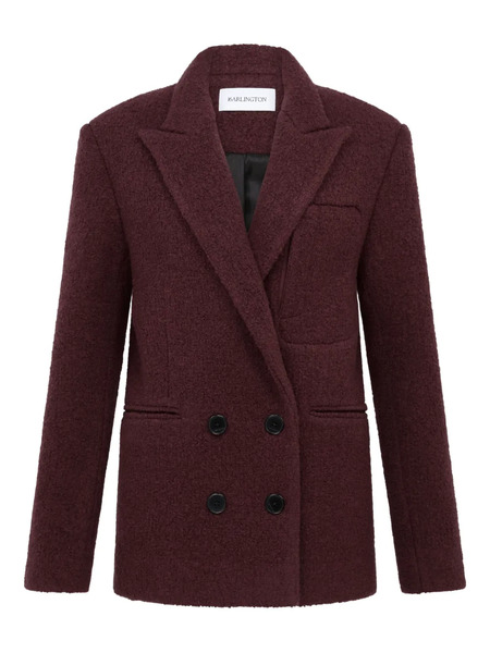  16arlington Vale Double-breasted Blazer - Red 