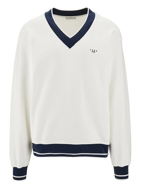  1989 Studio Logo-embroidered Jumper - White 