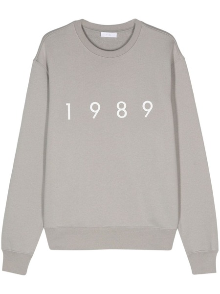  1989 Studio Logo-print Sweatshirt - Grey 