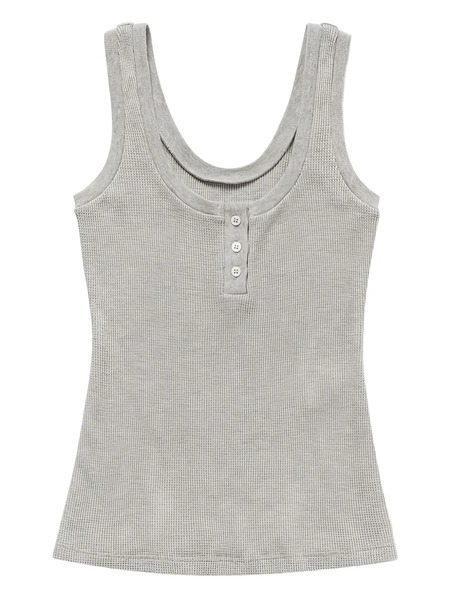  1989 Studio Textured Tank Top - Grey 