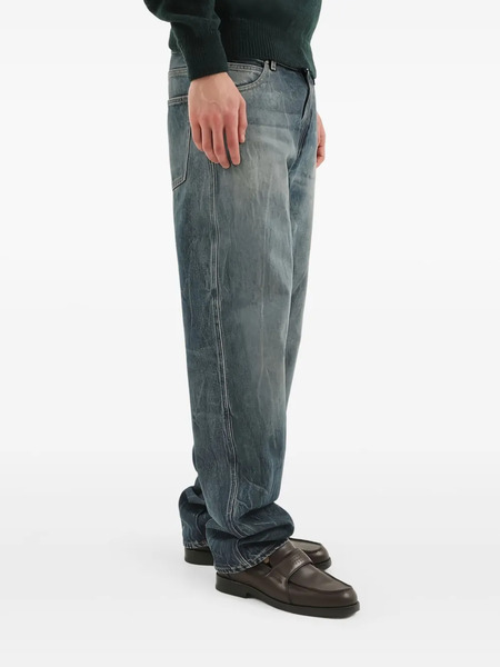  1989 Studio Whiskering-effect Jeans - Blue 