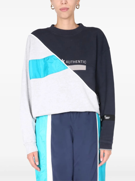  1/off Colourblock Sweatshirt - Blue 