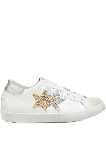 2 Star Prime Star Sneakers - White 