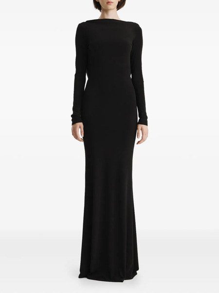  2310 Studio Cowl-back Maxi Dress - Black 