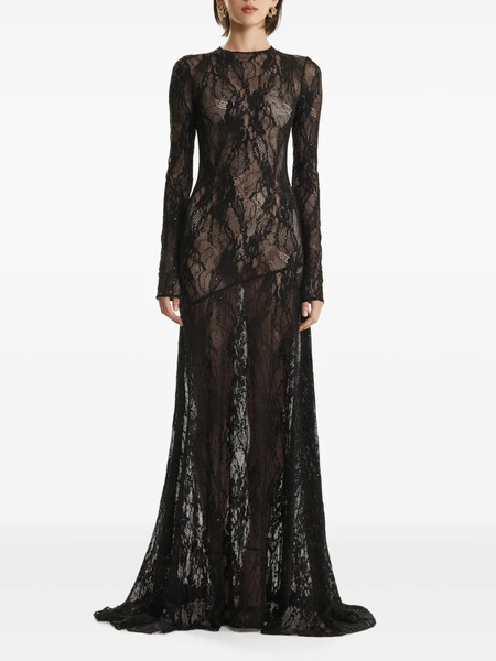  2310 Studio Sequin-embellished Maxi Dress - Black 