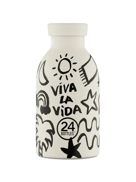  24bottles Clima Viva La Vida Bottle (330ml) - Neutrals 