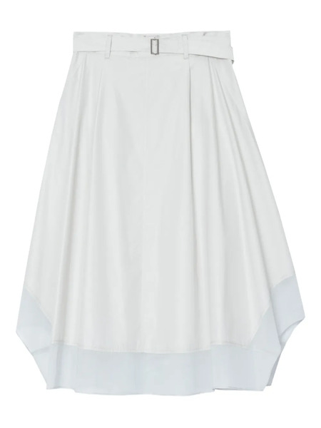  3.1 Phillip Lim Belted Layered Skirt - Neutrals 