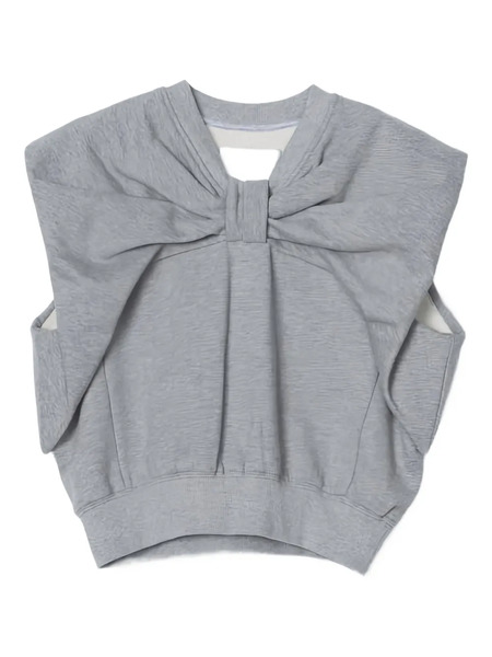  3.1 Phillip Lim Bow-embellished Tank Top - Grey 