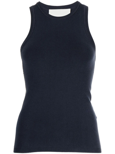  3.1 Phillip Lim Crepe-texture Tank Top - Blue 