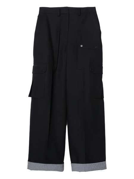  3.1 Phillip Lim Cuffed-hem Cargo Trousers - Black 